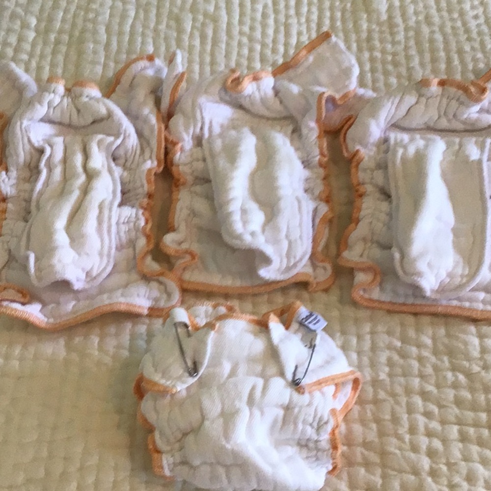 Bundle of Used Newborn Cloth Eez Workhorse Diapers